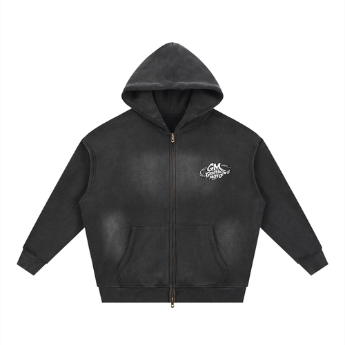 "GRAPHICS MOTO SPECIAL" Zipper Hoodie