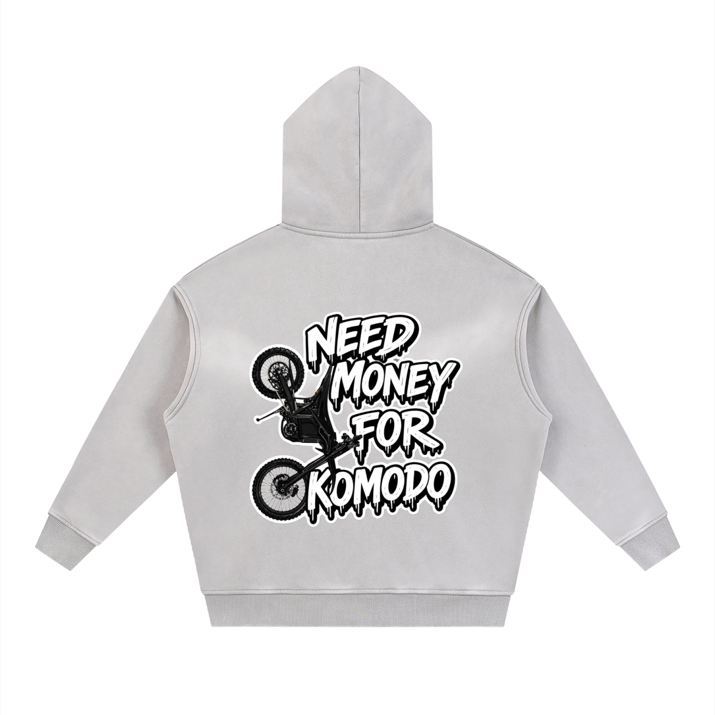 "NEED MONEY FOR KOMODO"  Zipper Hoodie