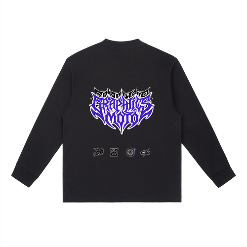 "Graphics Moto Violet Spike" Tee