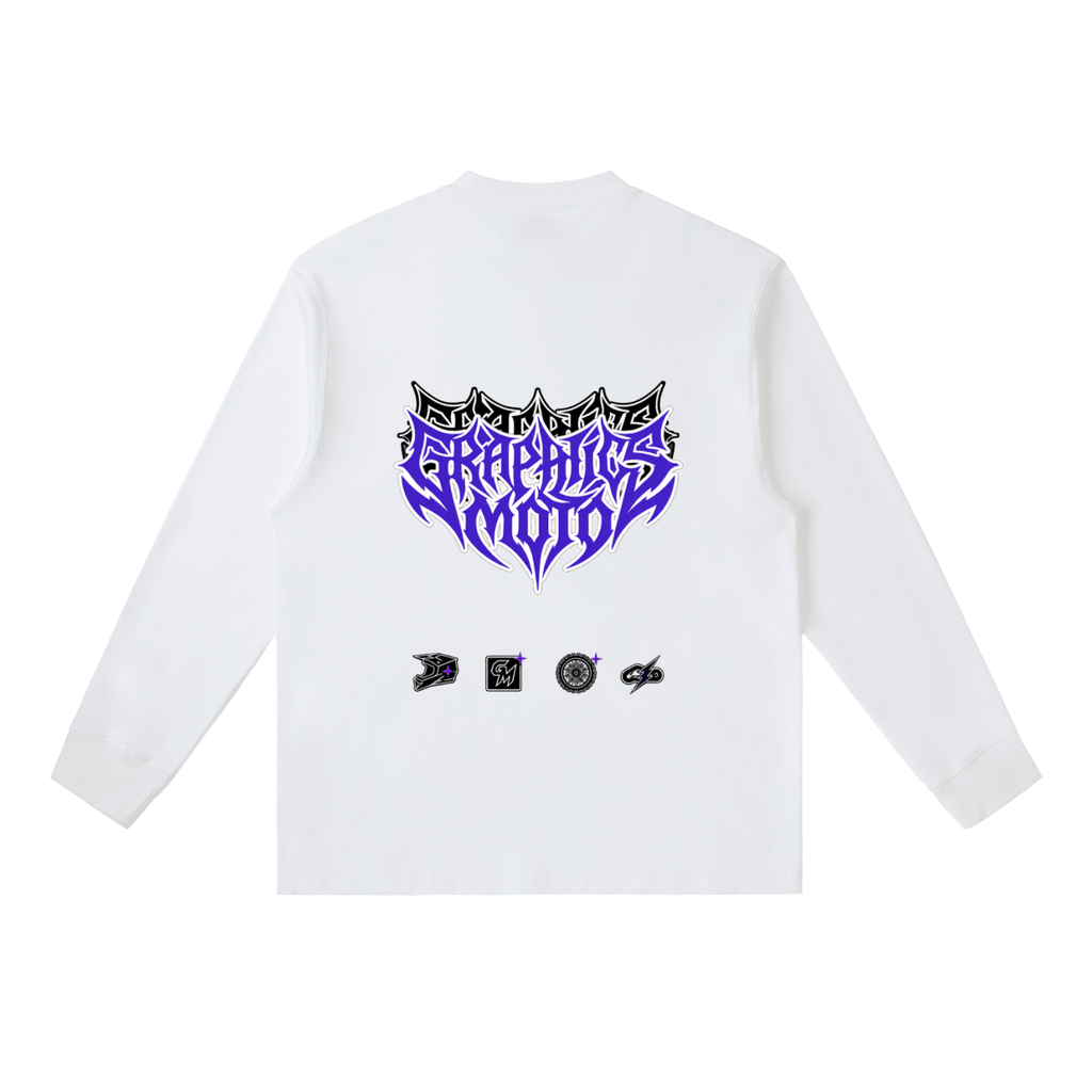 "Graphics Moto Violet Spike" Tee