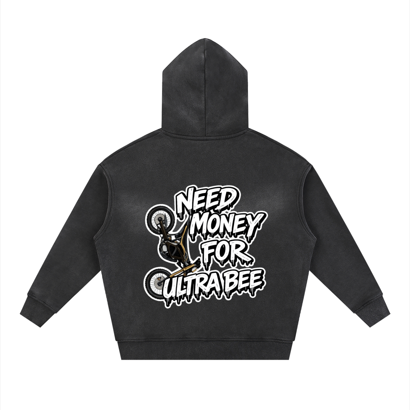 "NEED MONEY FOR ULTRA BEE" Zipper Hoodie